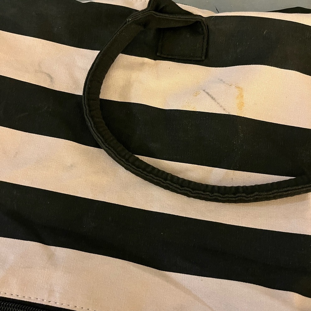 Victoria’s Secret Striped Expandable Tote Bag - Picture 5 of 6